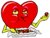Valentine Heart eat