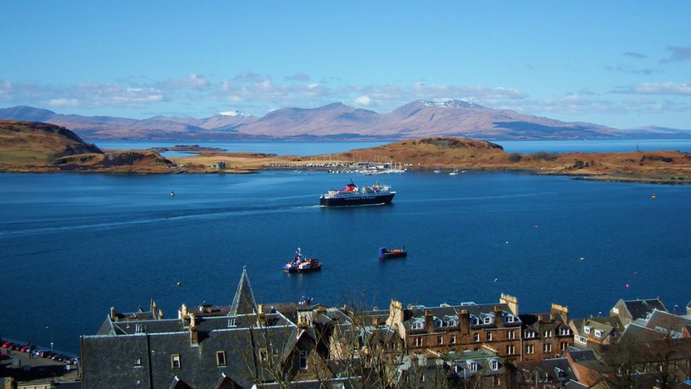 Late Spring - Oban view from McCaig's Tower