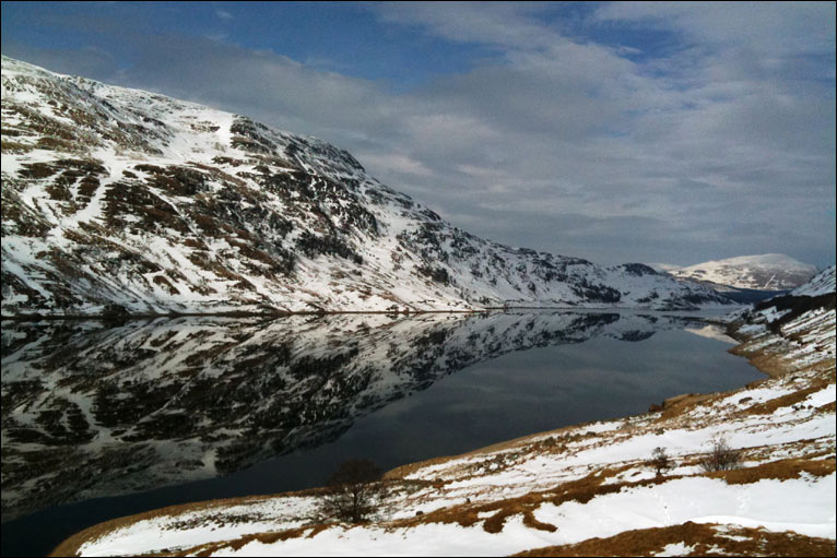 Winter Loch Treig